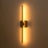 1-Light 23.6 in. Modern Linear Dimmable Integrated LED Bathroom Vanity Light Wall Sconce  |   Wall Sconces Wall Lighting Wall Sconces