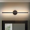 1-Light 23.6 in. Modern Linear Dimmable Integrated LED Bathroom Vanity Light Wall Sconce  |   Wall Sconces Wall Lighting Wall Sconces