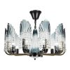 10-Lights Modern Chandelier with Glass Lampshade  |   Chandeliers Ceiling Lighting Chandeliers