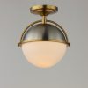 12410 Duke 10″ Wide Semi-flush Globe Ceiling Fixture  |   Semi-Flush Mount Ceiling Lights Ceiling Lighting Semi-Flush Mount Ceiling Lights