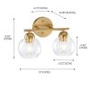 2-Light Bathroom Vanity Light  |   Bathroom Lighting Bathroom Lighting Bathroom Lighting