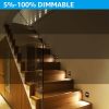 3.5W 120V Dimmable LED Step Light, 3000K Warm White, Oil Rubbed Bronze  |   Step Lights Step Lights Step Lights