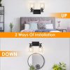 3 Light Wall Sconce Lighting with Clear Glass  |   Wall Sconces Wall Lighting Wall Sconces