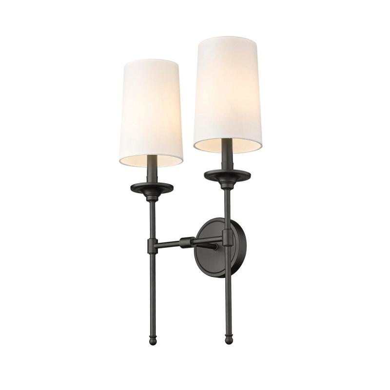 3033-2S Emily 2 Light 24″ Tall Wall Sconce  |   Wall Sconces Wall Lighting Wall Sconces