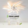 31in. Modern Flush Mount Ceiling Fan with Lights,6- Speed Fan Light With Remote Control For Living Room  |   Ceiling Fans Ceiling Fans Ceiling Fans