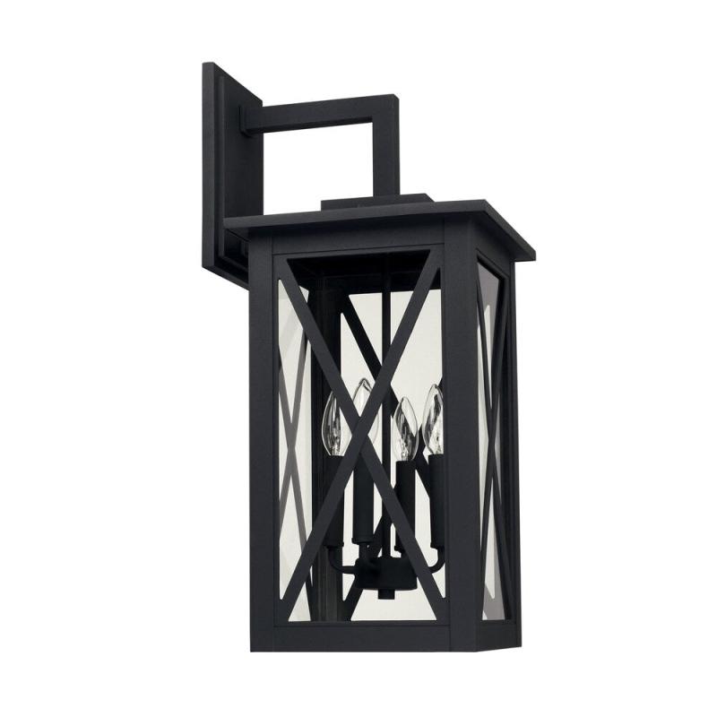 4-light Black Outdoor Wall Lantern  |   Outdoor Wall Lighting Outdoor Wall Lighting Black