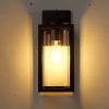 5.4-in W 1-Light Oil Rubbed Bronze LED Wall Sconce(Bulb not included) – Oil Rubbed Bronze  |   Step Lights Step Lights Step Lights