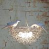 5 LED Bird Nest Chandelier Warm Light Pendant – 15.74″  |   Kitchen Lighting Kitchen Lighting Kitchen Lighting