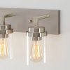 5-Light Dimmable Bathroom Vanity Light with Clear Glass Shade  |   Bathroom Lighting Bathroom Lighting Bathroom Lighting