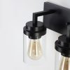 5-Light Dimmable Bathroom Vanity Light with Clear Glass Shade  |   Bathroom Lighting Bathroom Lighting Bathroom Lighting