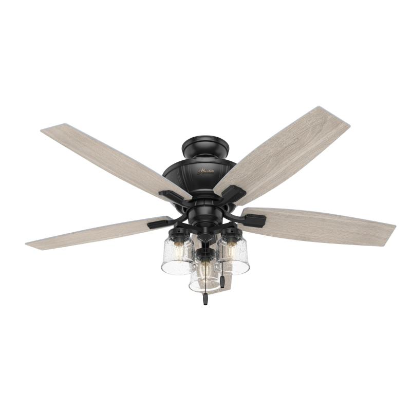 52″ Charlotte Ceiling Fan with LED Light Kit and Pull Chain  |   Ceiling Fans Ceiling Fans Ceiling Fans