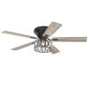 52″ Low Profile Ceiling Fan with Light and Remote(5-blade)  |   Ceiling Fans Ceiling Fans Ceiling Fans