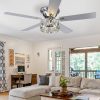 52″ Low Profile Ceiling Fan with Light and Remote(5-blade)  |   Ceiling Fans Ceiling Fans Ceiling Fans