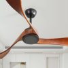 52″ Solid Wood 3-Blade Propeller Ceiling Fan without Light,Reverse Airflow,Handheld 6-Speed Remote  |   Ceiling Fans Ceiling Fans Ceiling Fans