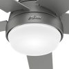 52″ WiFi Aerodyne Ceiling Fan w/ LED Light, Handheld Remote – Modern, Contemporary, Transitional – SMART FAN!  |   Ceiling Fans Ceiling Fans Ceiling Fans