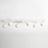 6 Bulb LED Sqaure Head Track – White  |   Track Lighting Ceiling Lighting Track Lighting