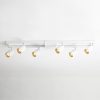 6 Bulb LED Sqaure Head Track – White  |   Track Lighting Ceiling Lighting Track Lighting