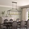 6-light Modern Farmhouse Rectangle Chandelier for Dining Room with UL Certified – 49In  |   Chandeliers Ceiling Lighting Chandeliers