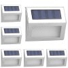 6-Pack Stainless Steel Solar Step Lights  |   Step Lights Step Lights Step Lights