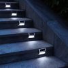 6-Pack Stainless Steel Solar Step Lights  |   Step Lights Step Lights Step Lights