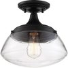 60/6797 Kew 10″ Wide Semi-Flush Bowl Ceiling Fixture  |   Semi-Flush Mount Ceiling Lights Ceiling Lighting Semi-Flush Mount Ceiling Lights