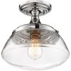 60/6797 Kew 10″ Wide Semi-Flush Bowl Ceiling Fixture  |   Semi-Flush Mount Ceiling Lights Ceiling Lighting Semi-Flush Mount Ceiling Lights