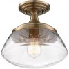 60/6797 Kew 10″ Wide Semi-Flush Bowl Ceiling Fixture  |   Semi-Flush Mount Ceiling Lights Ceiling Lighting Semi-Flush Mount Ceiling Lights