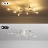 8-Light Semi-Flush Mount Ceiling Light with Sputnik Shade  |   Semi-Flush Mount Ceiling Lights Ceiling Lighting Semi-Flush Mount Ceiling Lights