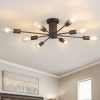 8-Light Semi-Flush Mount Ceiling Light with Sputnik Shade  |   Semi-Flush Mount Ceiling Lights Ceiling Lighting Semi-Flush Mount Ceiling Lights