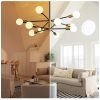 8/10/12-Light Modern Sputnik Linear Chandelier  |   Chandeliers Ceiling Lighting Chandeliers