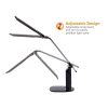 Adjustable LED Desk Lamp with Digital Screen, Black  |   Desk Lamps Desk Lamps Black