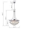 Adorea 5-Light Crystal Chandelier  |   Chandeliers Ceiling Lighting Chandeliers