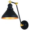 Alexis Reading Light Adjustable Swing Arm Wall Lamp with Metal Shade  |   Swing Arm Lights Swing Arm Lights Swing Arm Lights