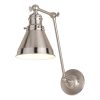 Alexis Reading Light Adjustable Swing Arm Wall Lamp with Metal Shade  |   Swing Arm Lights Swing Arm Lights Swing Arm Lights