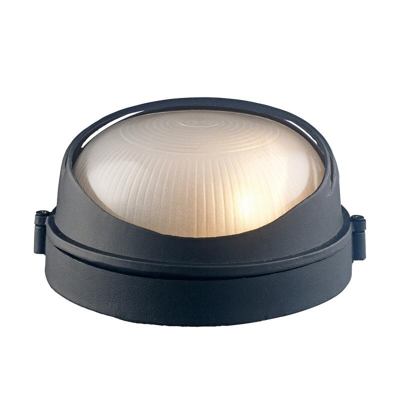 Allegra 1 Light Outdoor Bulkhead Light  |   Outdoor Wall Lighting Outdoor Wall Lighting Black