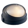 Allegra 1 Light Outdoor Bulkhead Light  |   Outdoor Wall Lighting Outdoor Wall Lighting Black