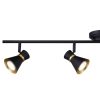 Alto 4 Light LED Adjustable Ceiling Spot Light  |   Track Lighting Ceiling Lighting Brushed Nickel With Chrome