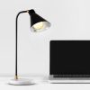 American Art Decor Adjustable Black Metal 21″ Desk Lamp  |   Desk Lamps Desk Lamps Desk Lamps