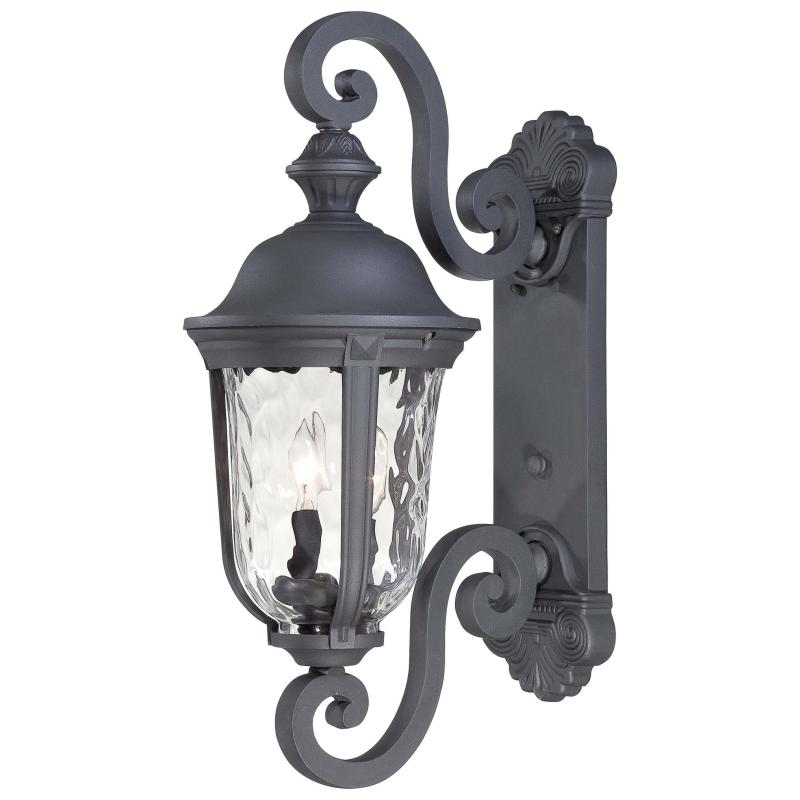 Ardmore Coal & Clear Glass Hammered 2 Light Wall Mount  |   Flush Mount Wall Lights Flush Mount Wall Lights Coal