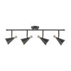 Aurora 4-Light Matte Black Track Lighting Kit  |   Track Lighting Ceiling Lighting One Size