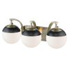 Barton 3-light Opal Glass Bath Vanity  |   Bathroom Lighting Bathroom Lighting Bathroom Lighting