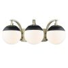 Barton 3-light Opal Glass Bath Vanity  |   Bathroom Lighting Bathroom Lighting Bathroom Lighting