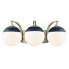 Barton 3-light Opal Glass Bath Vanity  |   Bathroom Lighting Bathroom Lighting Bathroom Lighting