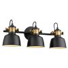 Bathroom Vanity Light Fixture,Wall Sconce with Black Metal Shade  |   Bathroom Lighting Bathroom Lighting Bathroom Lighting