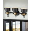 Bathroom Vanity Light Fixture,Wall Sconce with Black Metal Shade  |   Bathroom Lighting Bathroom Lighting Bathroom Lighting