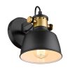 Bathroom Vanity Light Fixture,Wall Sconce with Black Metal Shade  |   Bathroom Lighting Bathroom Lighting Bathroom Lighting