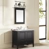 Black and Antique Gold 3-Light Vanity with Clear Glass Shades  |   Bathroom Lighting Bathroom Lighting Bathroom Lighting