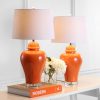 Bowen 27″ Ceramic Urn LED Table Lamp, Grey (Set of 2)  |   Lamp Sets Lamp Sets Lamp Sets