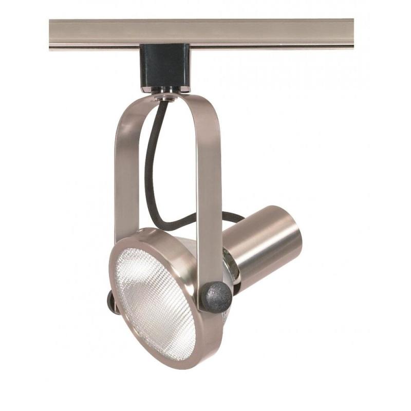 Brushed Nickel PAR30 Gimbal Ring  |   Track Lighting Ceiling Lighting Track Lighting