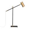 Calumet 1 Light Table Lamp – Matte Black + Olde Brass  |   Desk Lamps Desk Lamps Desk Lamps